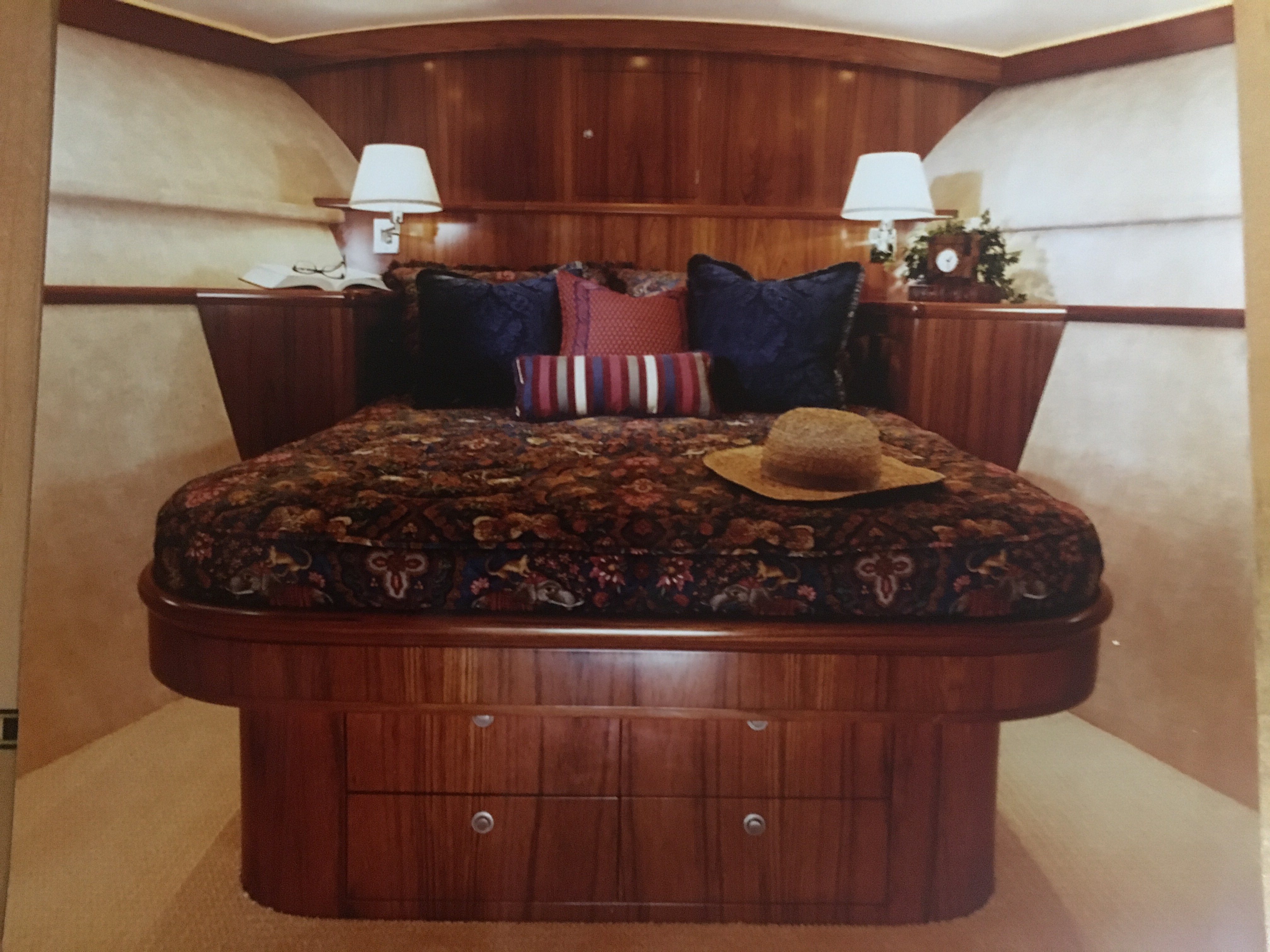 Custom yacht joinery and finish woodwork by The Woodmeister Inc